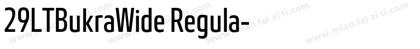 29LTBukraWide Regula字体转换